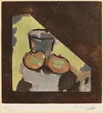 Georges Braque, Nature Morte Oblique (Angled Still Life)