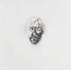 Louis le Brocquy, Image of William Shakespeare, 1981, oil on canvas