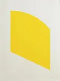 Ellsworth Kelly American, Yellow, 2004, limited edition lithograph - numbered 38 from an edition of 50