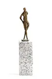 Edward Delaney, Nude Study, unique bronze on stone base