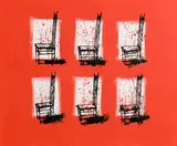 Neil Shawcross, Chairs, Still Life, 2007, acrylic on paper
