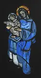 Study for Stain Glass Window by Evie Hone, gouache, sold Mar 2021