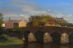 Niccola d'Ardia Caracciolo, Celbridge, oil on board