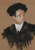 Christopher Campbell, Man Of Sweden, pastel