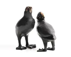 Colm J. Brennan, Pair for Life, unique bronzes (each approx. 23.5 x 20 x 12 cm)