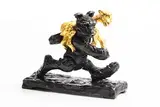 Patrick O'Reilly, Bear with Golden Goat, bronze and gold leaf