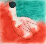 Neil Shawcross, Reclining Nude