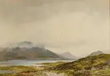 The Killeries, West of Ireland by Frank Egginton, watercolour, sold Mar 2021