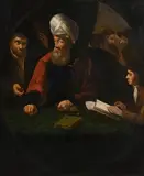 18th Century Dutch School, The Cleric, oil on canvas