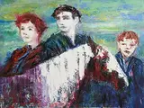 Declan O'Connor, Into the West, oil on canvas