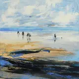 Paula McKinney, Early Morning Beach Stroll