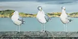 Brigid O'Connell Madden, Pier Pressure, oil on canvas