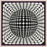 Victor Vasarely, Geometric Composition, limited edition silkscreen - numbered 7 from an edition of 14