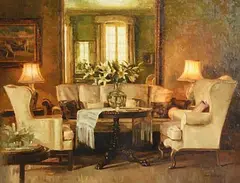 Mark O'Neill, The Drawing Room, 2000, oil on board