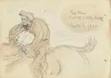 The Jockey by Jack Butler Yeats, watercolour and pencil, sold Jan 2021