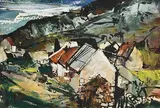 Kenneth Webb, Tra na Rossan, Co. Donegal, mixed media on board