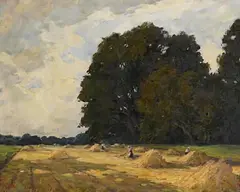 Hans Iten, Summer, oil on canvas