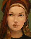 Ken Hamilton, Girl with Headscarf