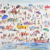 St. Ives by Simeon Stafford, oil on canvas, sold Jan 2021