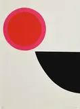 Sir Terry Frost British, Newlyn Pink, 1991, limited edition screenprint in colours, embossing on Somerset wove - number 13 from an edition of 20
