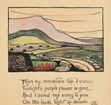 Elizabeth Corbet Yeats, Ben Bulben, Sligo, watercolour