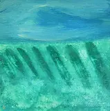 Colin Middleton, The Old Fence, oil on board