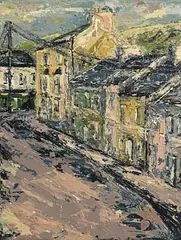Dingle by Yvonne Moore, oil on canvas, sold Jan 2021