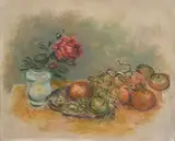 Stella Steyn, Still Life - Fruit and Flowers, oil on canvas