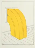 Patrick Hughes, Sunlight, 1974, screenprint - artist's proof