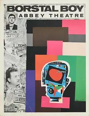 Michael Kane, Borstal Boy, 1967, mixed media on paper