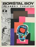 Michael Kane, Borstal Boy, 1967, mixed media on paper