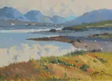 Liam Treacy, Grey Morning, Connemara, oil on canvas
