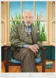Robert Ballagh, J.P. Dunleavy, limited edition lithograph - numbered 12 from an edition of 100
