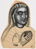 Evie Hone, Head of a Woman