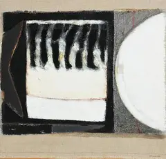 John Shinnors, Friday, Still Life II, 2002, oil on canvas