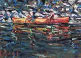 Arthur K. Maderson, Study, River Herault, France