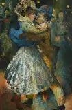 Daniel O'Neill, Old Time Dance, oil on board