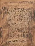 Patrick Scott, Catherine Wheel, watercolour