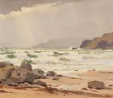 Maurice Canning Wilks, Breezy Morning, Cushendun, Co. Antrim