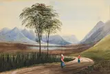 Andrew Nicholl, Lakes of Killarney, watercolour