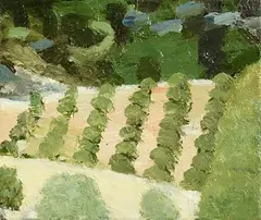 Stephen Lawlor, Burgos, 2011, oil on canvas