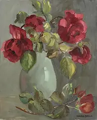 Deborah Brown, Flower Study, oil on canvas