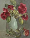 Deborah Brown, Flower Study, oil on canvas