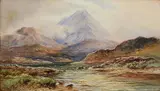 Alexander Williams, Mount Errigal from Lough Alton, Donegal