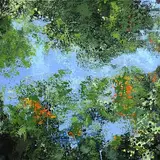 Janet Cruise Halpin, Sweet Summer, 2019, oil on canvas
