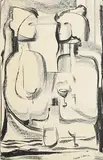 David Clarke, The Celebration, crayon