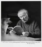 John Minihan, Seamus Heaney in His Dublin Home for his 70th Birthday