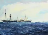 Kenneth King, The Kish Off the West Coast, 1983, oil on board