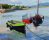 Sian Maguire, Old Quay, Roundstone, 2014, oil on canvas