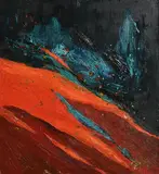 Ann Dunphy, Untitled, acrylic on board